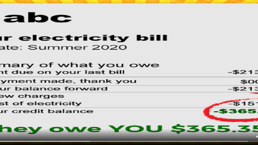 Which utility bill would you prefer?