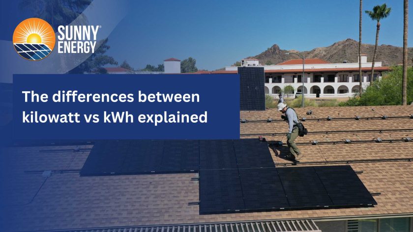 kilowatt vs kWh