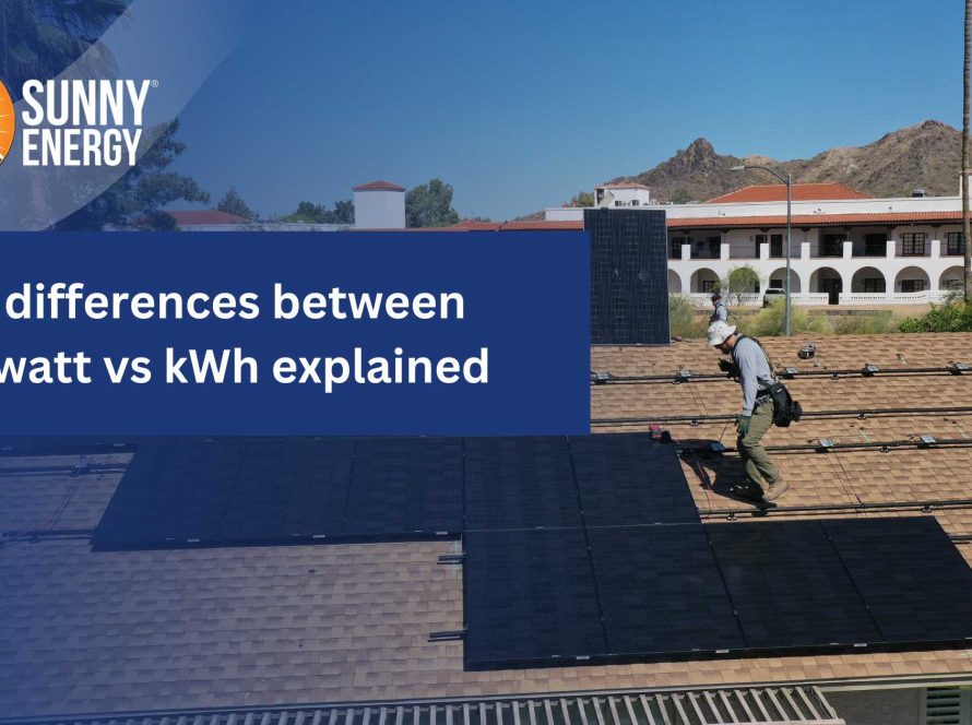 kilowatt vs kWh