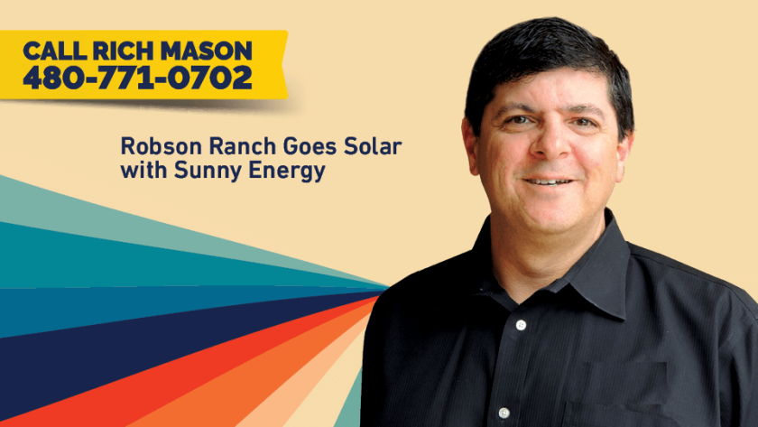 Robson Ranch Goes Solar with Sunny Energy