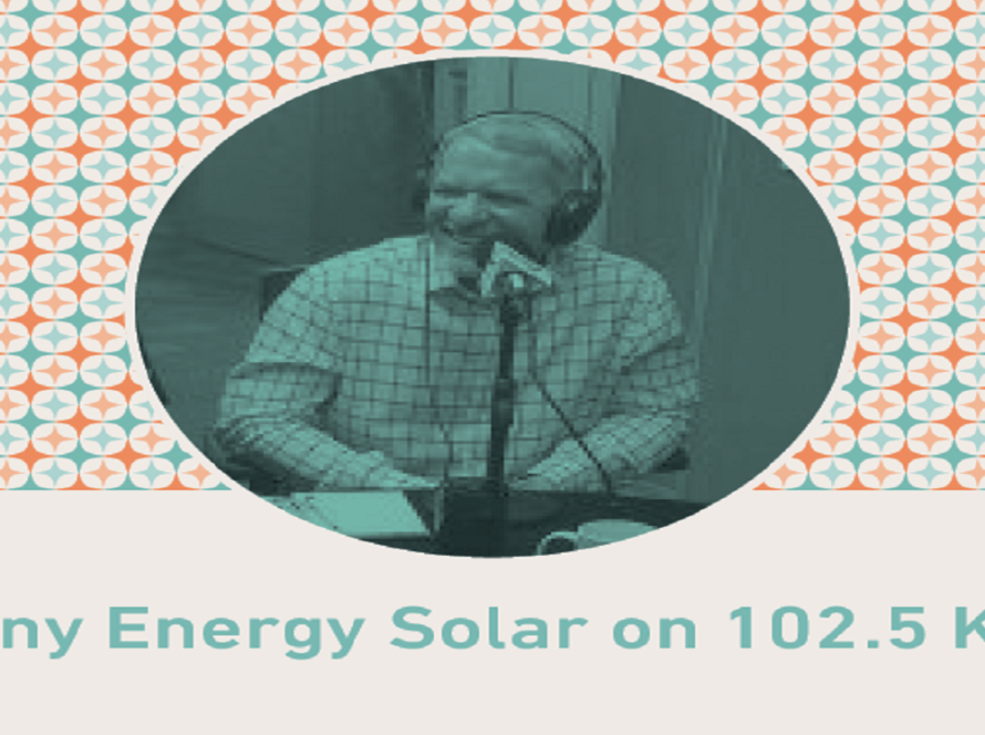 Sunny Energy Solar on 102.5 KNIX