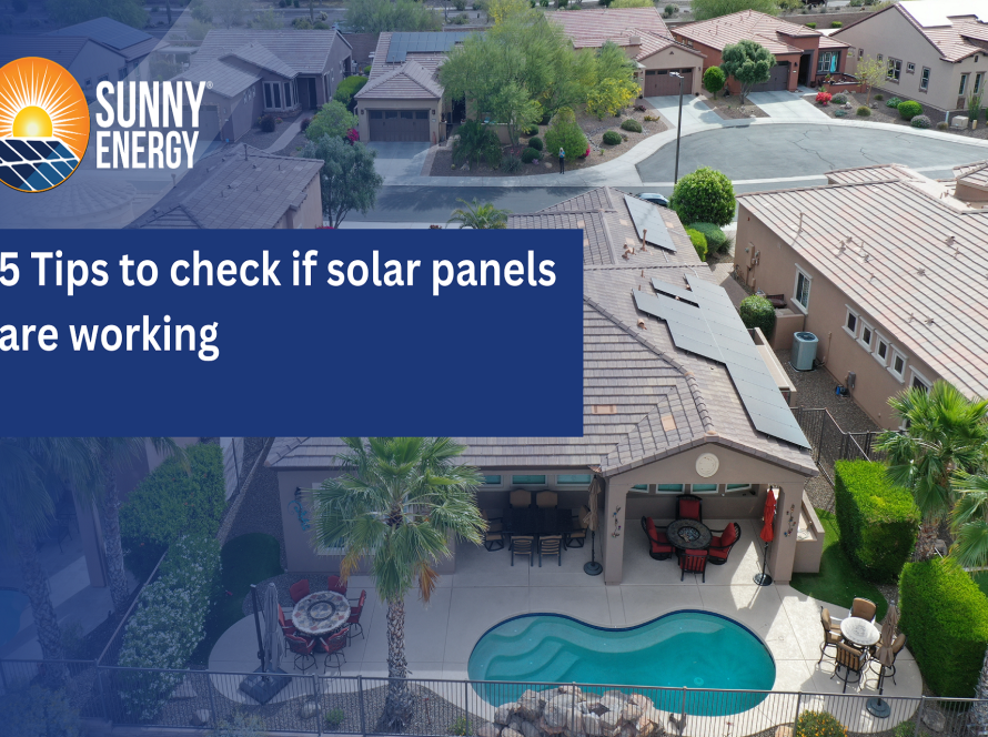 5 Tips to check if solar panels are working