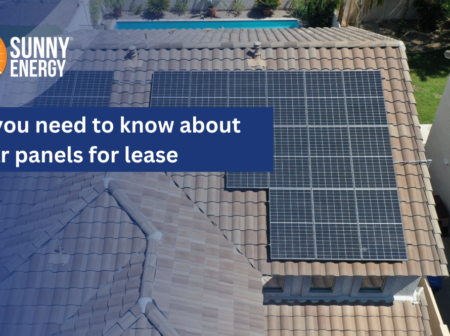 solar panels for lease