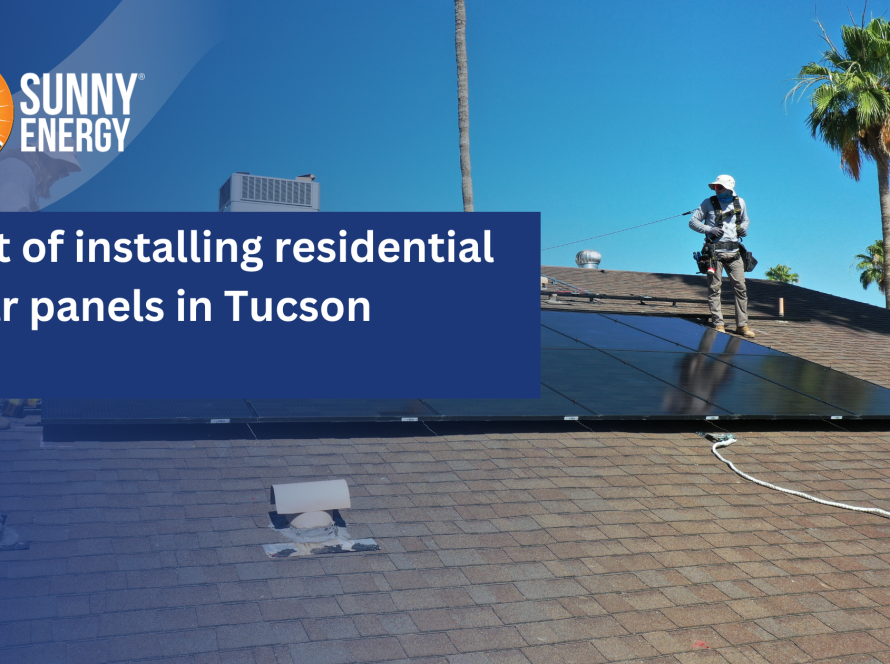 solar panels in Tucson