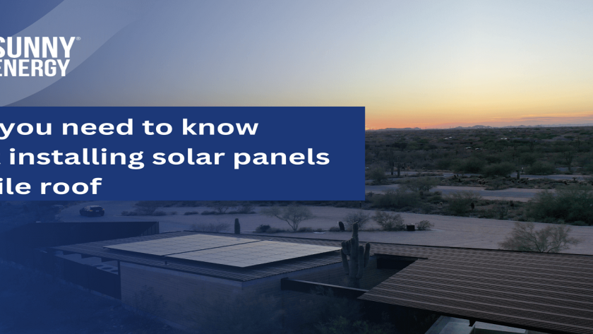 What you need to know about installing solar panels on a tile roof