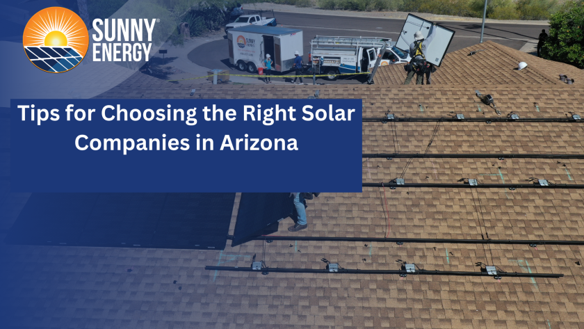 A CTA for the blog titled Tips for Choosing the Right AZ Solar companies